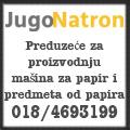 JUGONATRON MAŠINE ZA PROIZVODNJU PAPIRNE AMBALAŽE NIŠ SRBIJA