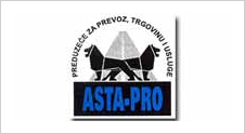 ASTA - PRO DOO PREDUZEĆE ZA PREVOZ, TRGOVINU I USLUGE