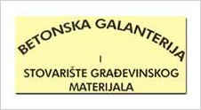 BETONSKA GALANTERIJA