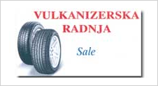 VULKANIZERSKA RADNJA SALE