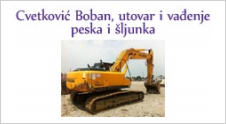 UTOVAR I VAĐENJE PESKA I ŠLJUNKA